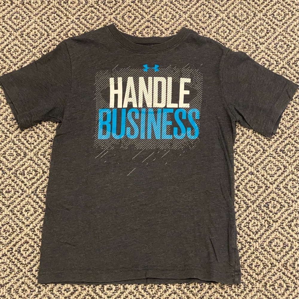 🎉 EUC! 🎉 Under Armour SM Handle Business Cotton Heat Gear Short-Sleeve Shirt